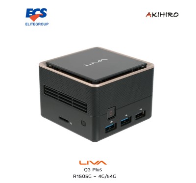 MINIPC (มินิพีซี) ECS LIVA Q3 PLUS (R1505G-4G/64G)